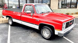 1986 GMC High Sierra 1500 Pickup 305 V8 Start Up and Full Tour￼
