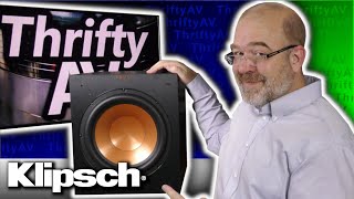 Klipsch R-12SW Subwoofer Features, 20Hz Test, & "Twister"