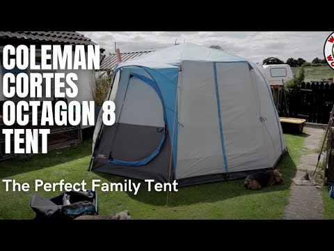 COLEMAN Cortes Octagon 8 Tent, The Perfect Family Tent