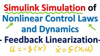Download the video "Simulink Simulation of Nonlinear Control Laws and Dynamics- Application to Feedback Linearization"