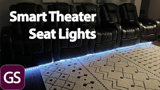 Adding Smart Lighting To Valencia Tuscany Home Theater Seats