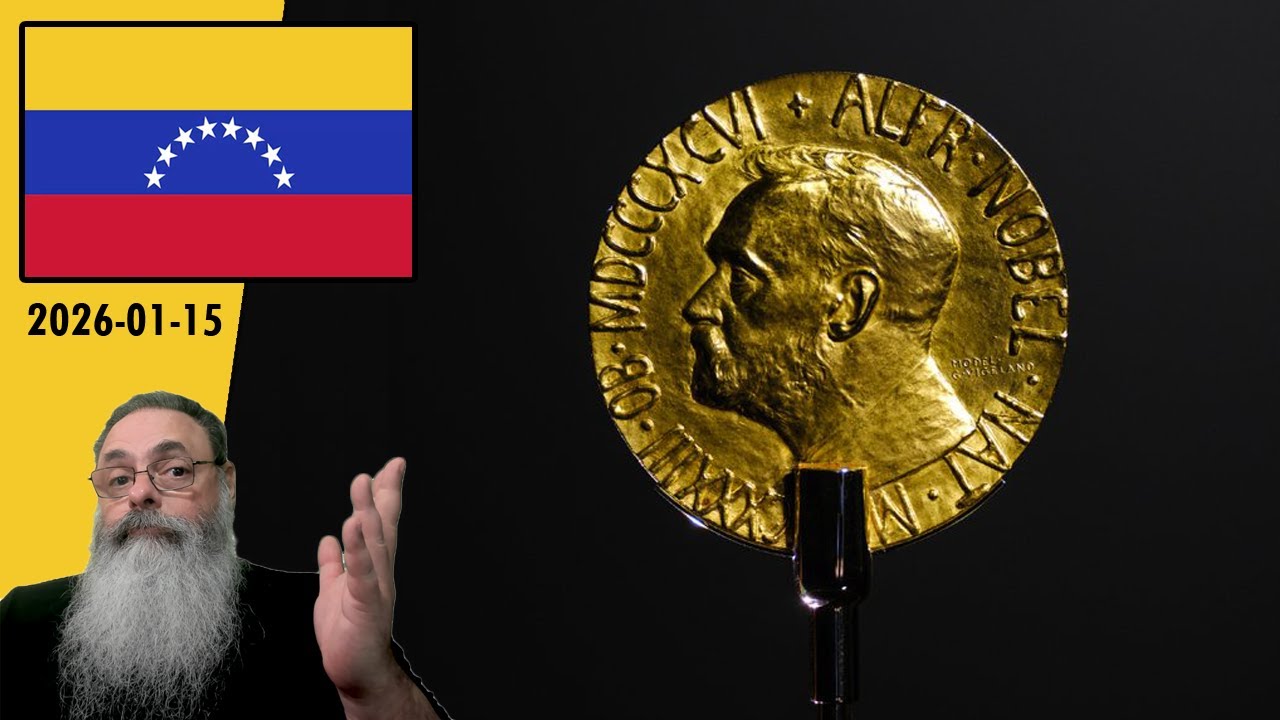 #Venezuela 2026-01-15: MARIA CORINA MACHADO se ENCONTRA com TRUMP e DÁ PRÊMIO NOBEL para ELE