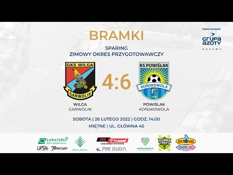 Wilga Garwolin - Powiślak Końskowola 4:6 (bramki) #sparing | Sezon 2021/2022