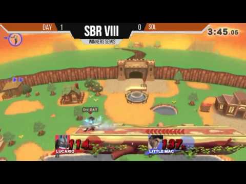 SBRVIII - Oni | Day(Lucario) Vs. Noble | Sol(Little Mac) WiiU Singles WS