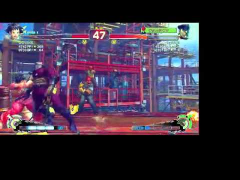SSF4 AE 2012: Shiro (Makoto) vs lsy9983 (Dictator) - Xbox Live Ranked Matches