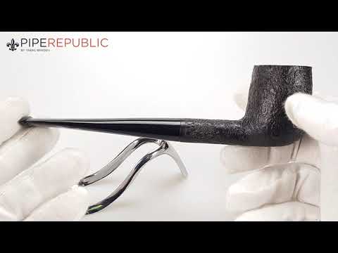 Dunhill - The White Spot Shell Briar Pfeifen Billard Einzelstück 4303