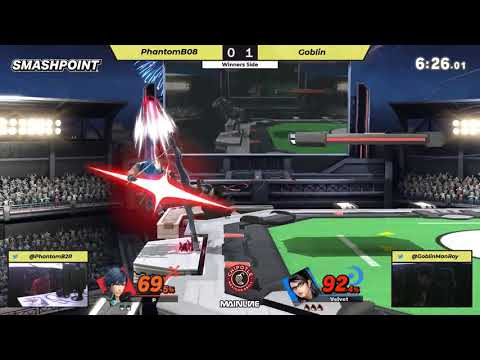SMASHPOINT - Goblin (Bayonetta) vs. PhantomB08 (Chrom) - Pools
