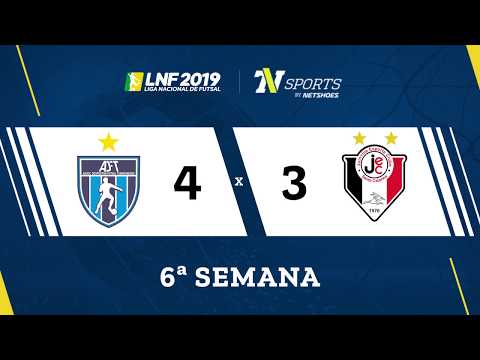 LNF2019 - Gols - 6r - Tubarão 4 x 3 Joinville
