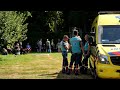 Man wordt geraakt door bal tijdens Highland Games en overlijdt