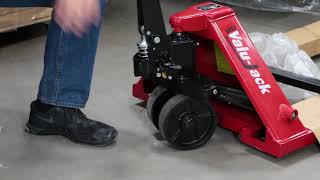 How-to adjust the handle on your pallet jack