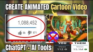 How To Create Animated Videos with Ai & ChatGPT? | Animation Video Kaise Banaye | Ai Video Generator