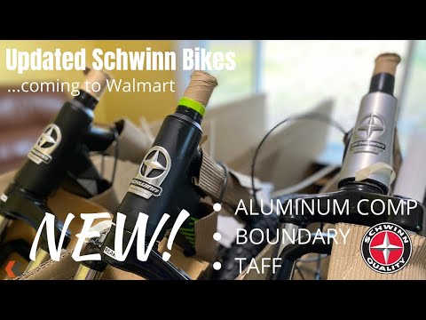 Updated Schwinn bikes available at Walmart - Schwinn Aluminum Comp | Schwinn Boundary | Schwinn Taff