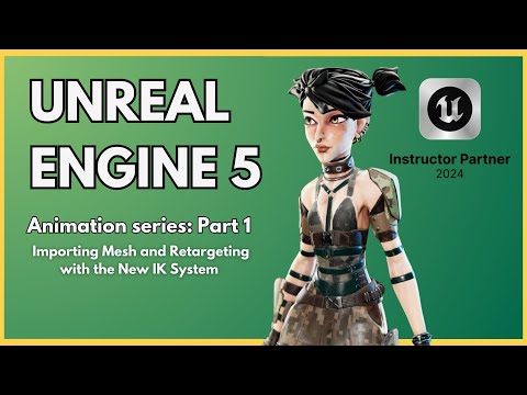Unreal Engine 5 Animation Basics: Importing Mesh and Retargeting with IK System | Part 1