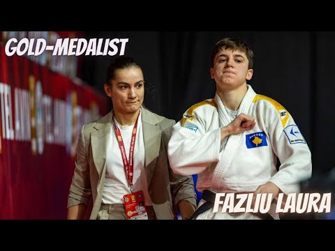 LAURA FAZLIU (KOS) - GOLD MEDALIST (-63Kg) - Hungary Masters 2023-   柔道