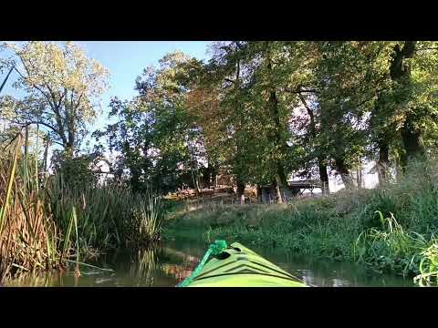 KAJAKIEM PO SCHABOWEGO rzeka Szprotawa