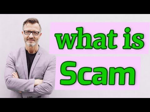 Scam | Meaning of scam