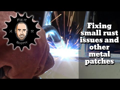 VW Bus Restoration Part 13: Fixing rust pin holes, window sills, and other metal work