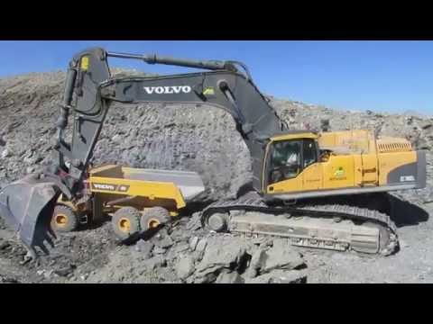 Volvo EC700C loading A25F/G