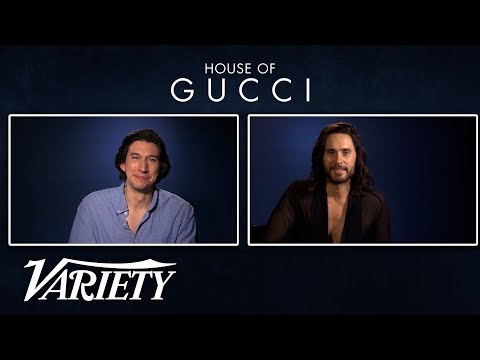 afbeelding Adam Driver, Jared Leto, and Jeremy Irons Talk 'House of Gucci'