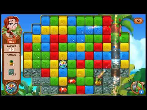 Lost Island Blast Adventure Level 314 - NO BOOSTERS 🏝️ | SKILLGAMING ✔️