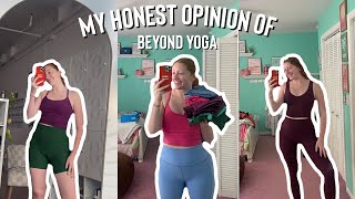MY BEYOND YOGA COLLECTION | ACTIVEWEAR REVIEW