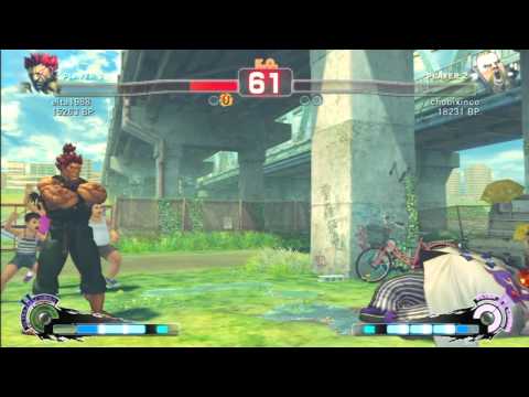 SSF4 Rank Match  eita1988 (GO)  vs  chobixinco (RU)