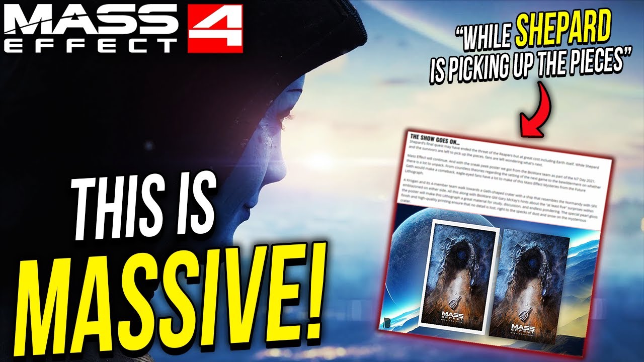 New Details About Mass Effect 4 Has Been TEASED - YouTube