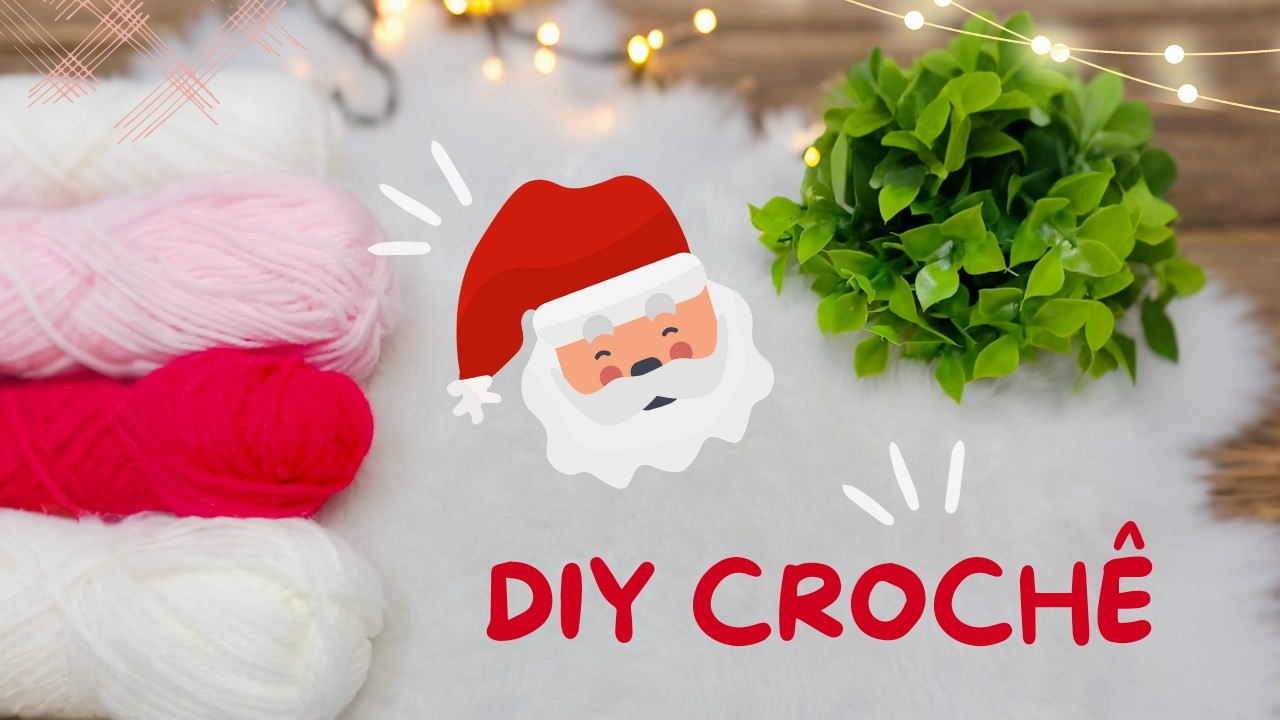 😍 CROCHET SANTA CLAUS CHRISTMAS ORNAMENT 🎅🏼