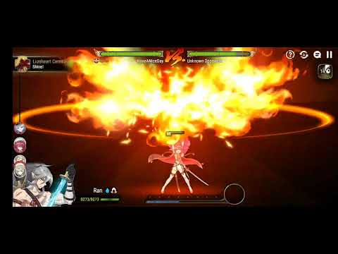 Epic Seven arena. Ran Summer Iseria ML Elena Politis cleave.