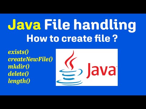 1 How To Create File In Java Program Core Java Tutorial Java File Handling