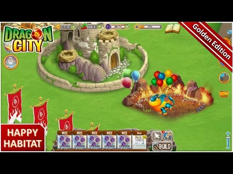 Dragon City - Unlock Happy Habitat (No Hack)