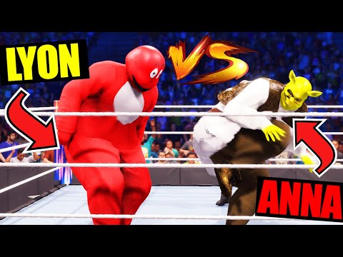 GABIBBO CONTRO SHREK SU WWE 2K22!!
