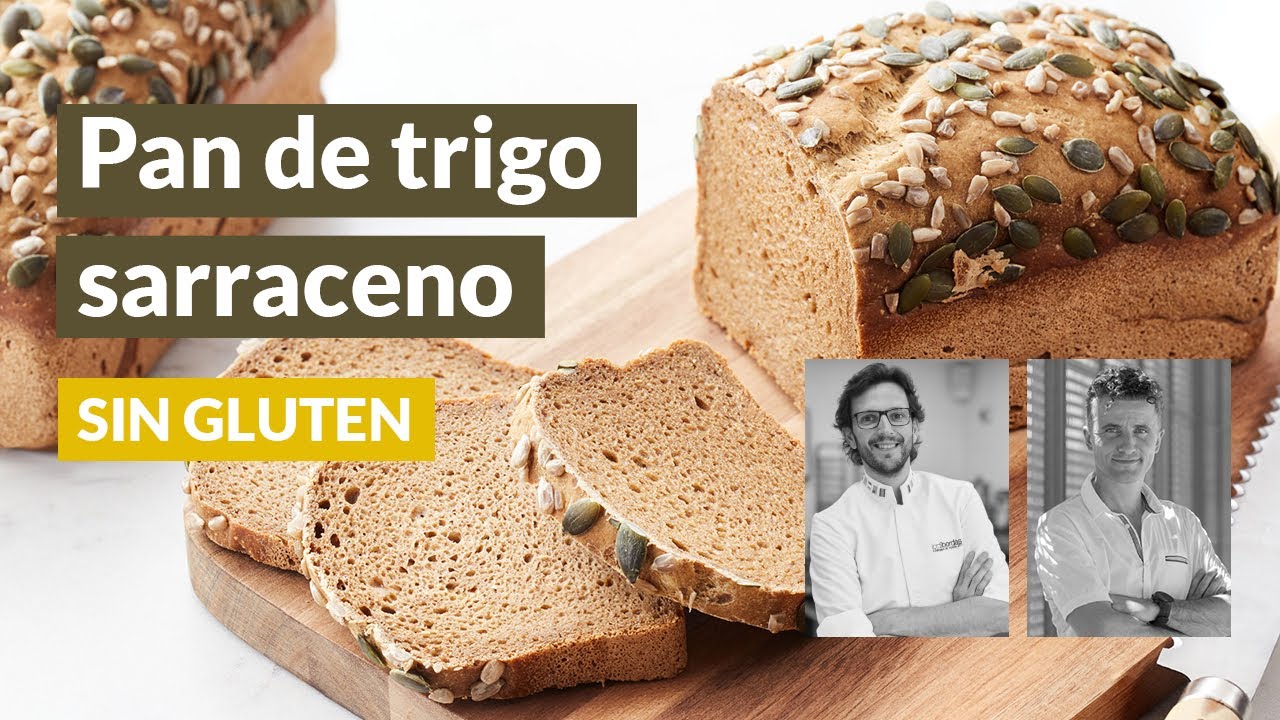 Receta PAN de TRIGO SARRACENO vegano y sin gluten por Jordi Bordas, Campeón del Mundo de Pastelería