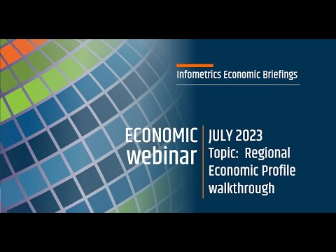 Regional Economic Profile walkthrough webinar