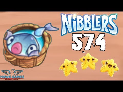 Fruit Nibblers 👾 Level 574 - 3 Stars Walkthrough, No Boosters
