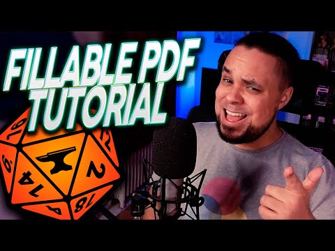 Foundry VTT and FILLABLE PDFs are now a reality! - Foundry VTT PDF importing tutorial 2023