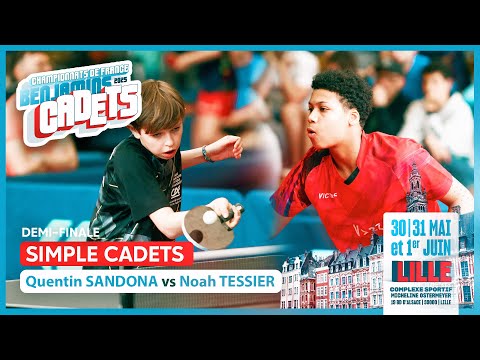 Quentin SANDONA vs Noah TESSIER | 1/2 | FRANCES CADETS 2025