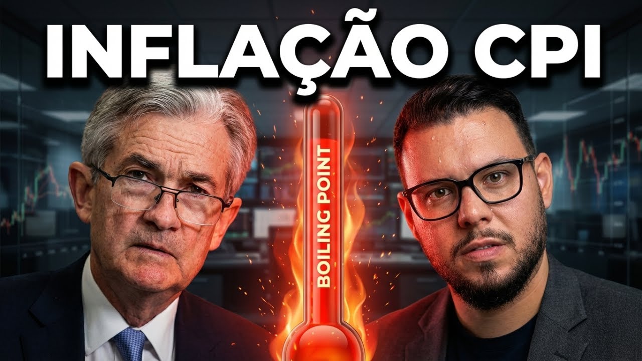 URGENTE! INFLAÇÃO CPI AO VIVO! BITCOIN E MERCADOS VÃO VIRAR?