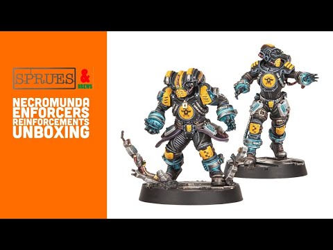 Necromunda Enforcers Unboxing and Review - Captains & Sergeants, Upgrades, Haunts and Companions