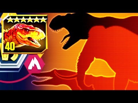 T-REX vs 9 OPPONENTS (JURASSIC WORLD)