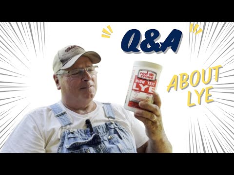 Answering Our Most Asked Questions about Using Lye as a Dewormer