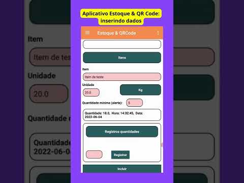 Estoque & QR Code