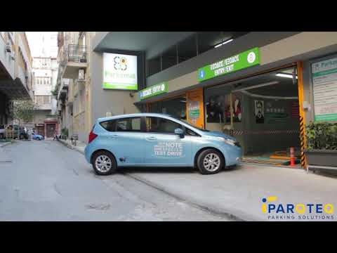 Robotic / Automated Car Parking System of 175 parking spaces in Athens, Greece