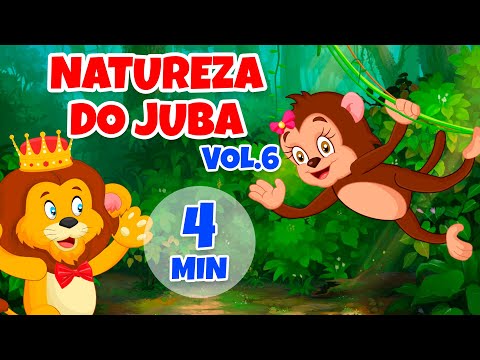 Natureza do Juba Vol. 6 - Giramille 4 min | Desenho Animado Musical