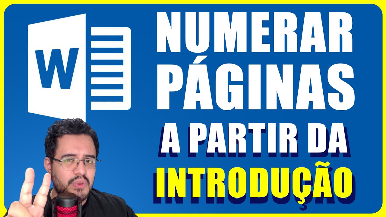 📄 Como numerar páginas a partir da Introdução no Word  | Normas ABNT - Tutorial Definitivo