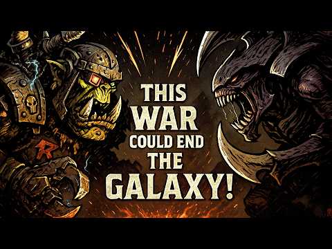 What If an Ork WAAAGH! Met the Tyranid Hive Mind? (Octarius War Lore Explained)