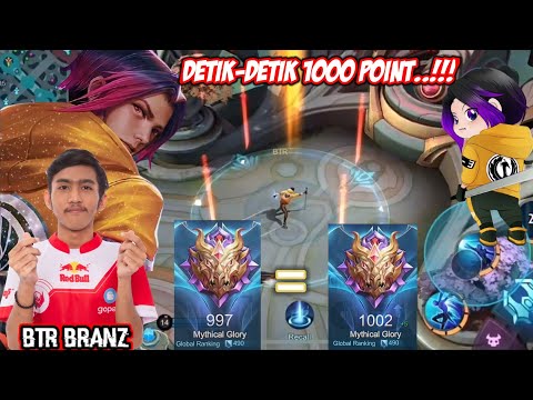 DETIK DETIK MYTHIC GLORY POINT 1000!!! LING BRANZ FAST HAND!!!