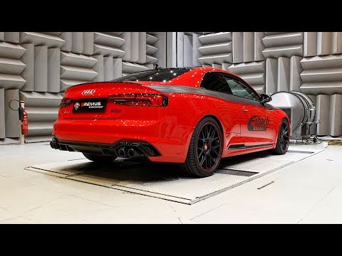 Audi RS5 type F5 with REMUS cat-back system