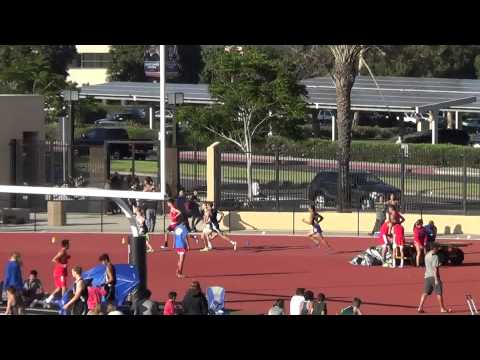 JVB 800m Heat 1 at Sunset Prelims 5-1-15 - Los Alamitos Boys