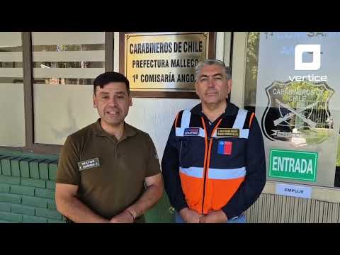 SENAPRED capacita a Carabineros de Malleco como nuevos "Informantes Mercalli"